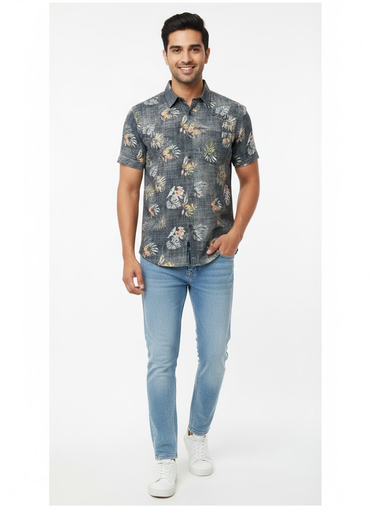 Men’s Regular Collar half sleeve shirt for summer RGCCHS-23